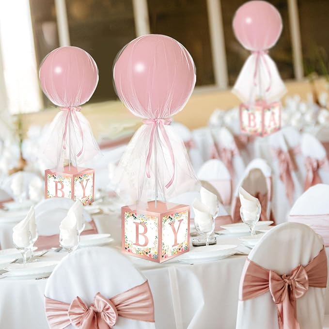 6 Set Pink Girl Tulle Tutu Balloon - Image 6