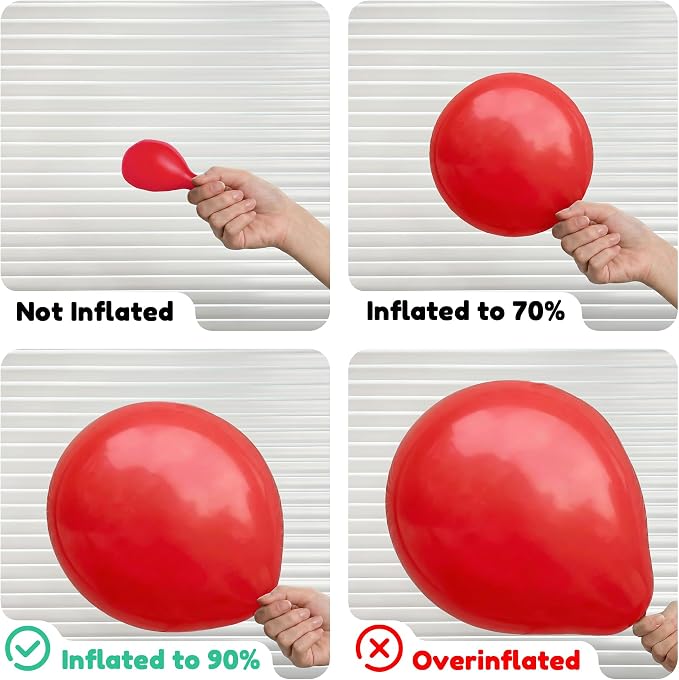 Red Balloons, Baby Shower, Anniversary, Graduation, Wedding Decorations - Image 6
