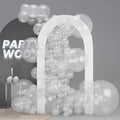 PartyWoo Clear Balloons 127pcs Different Sizes of 36 18 12 10 5 Inch | Balloons by PartyWoo