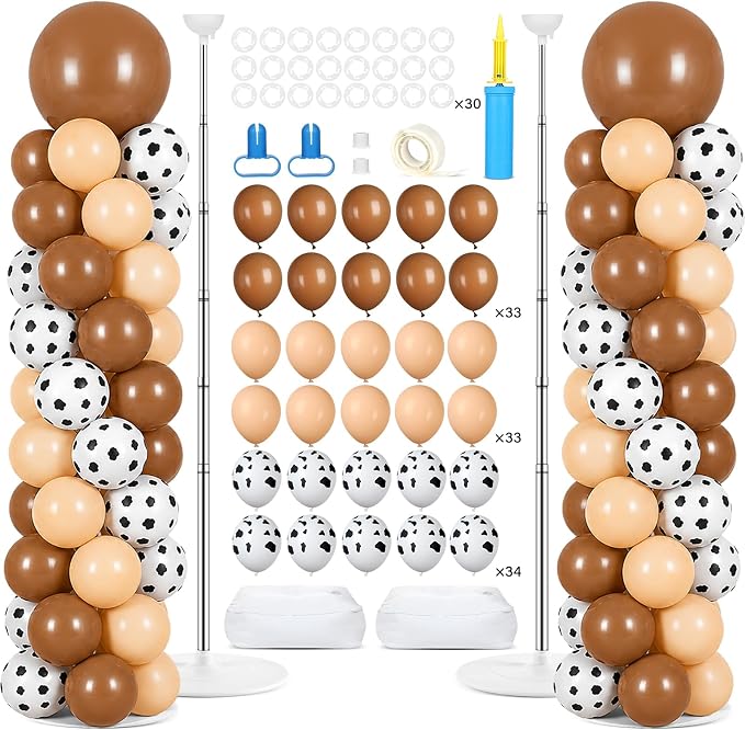 2 Sets Adjustable Balloon Column Stand Kit by Naozinebi