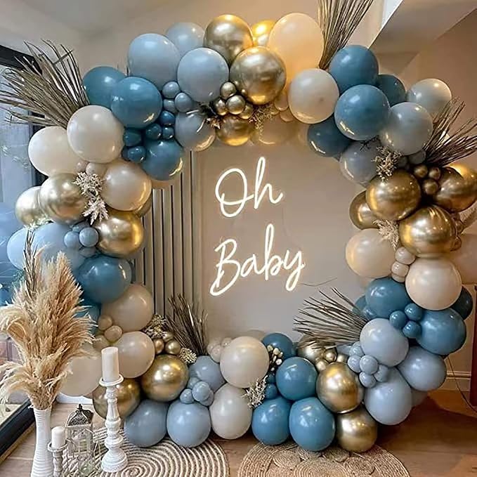 12 Inch Retro White Sand Balloons, Baby Shower, Graduate Party Decorations - Image 5