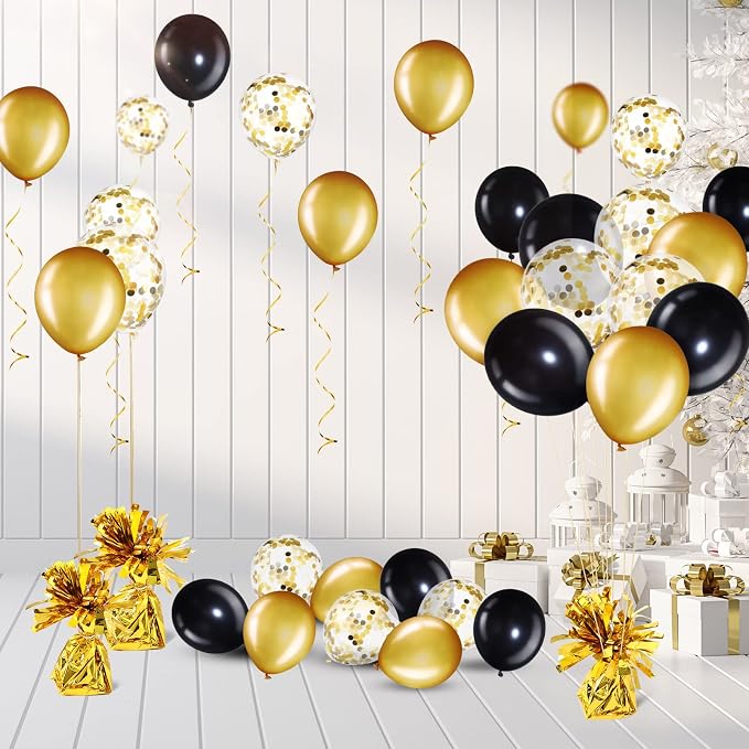 56 Pcs Balloon and Balloon Weights, 50 Pieces Balloons Decorative Birthday - Image 7