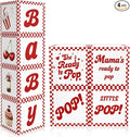 4 Pcs She's Ready to Pop Baby Shower Decorations Balloon Box BABY Pink Balloon by Unknown
