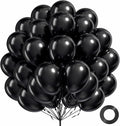 100 Pack Black Balloons 12 inch, Graduation, Baby Shower Party Decorations by FOTIOMRG
