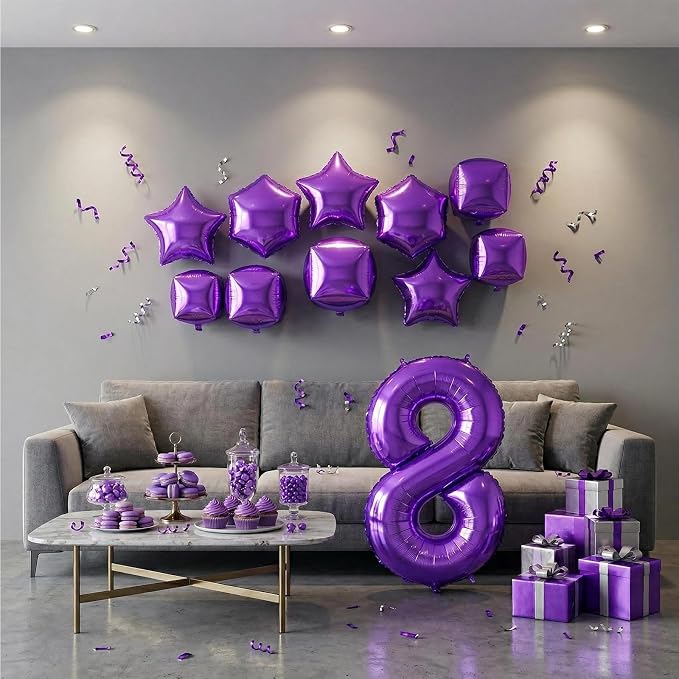 Number Balloons for Birthday Decorations - Image 7