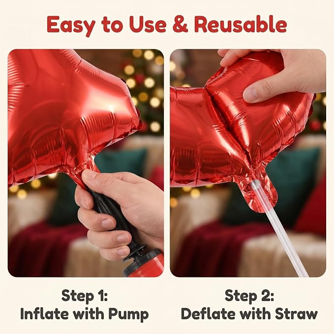 YPSelected 32 Inch Large Foil Helium Number Balloon Birthday Wedding Party 0-9 - Image 6