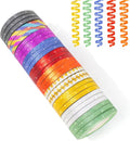 10 Colors Glitter Curling Ribbon Set, Balloon String 1/5" X 10 Yards Per Roll by KMERLIFE
