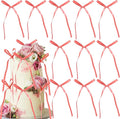 Ephlyn 30Pcs Bow Cupcake Toppers Valentine's Bowknot Ribbons Coquette Bow High by Ephlyn