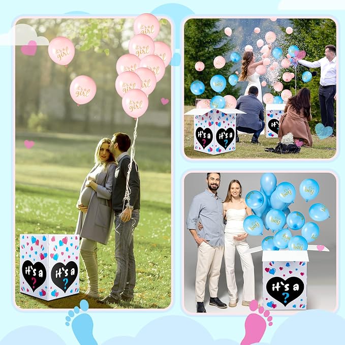 Ireer Gender Reveal Balloon Box - Image 5