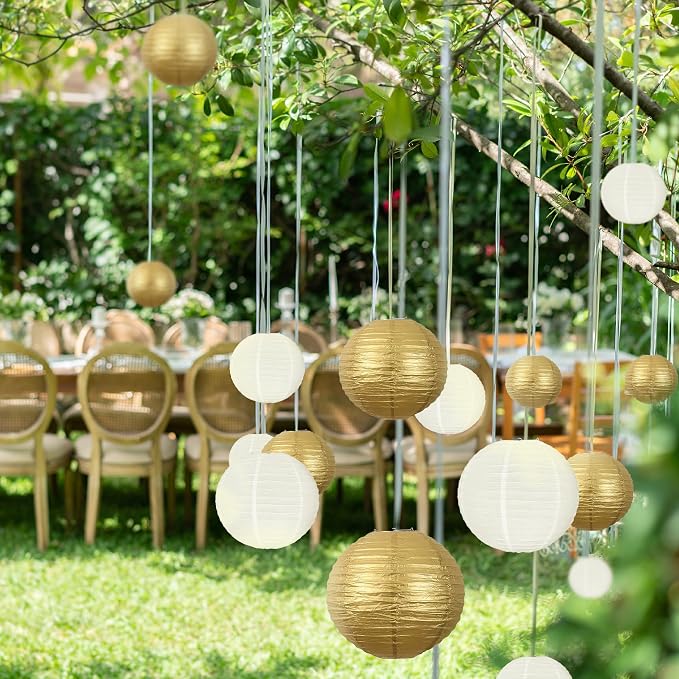 20Pcs Paper Lanterns Decorative - Image 5