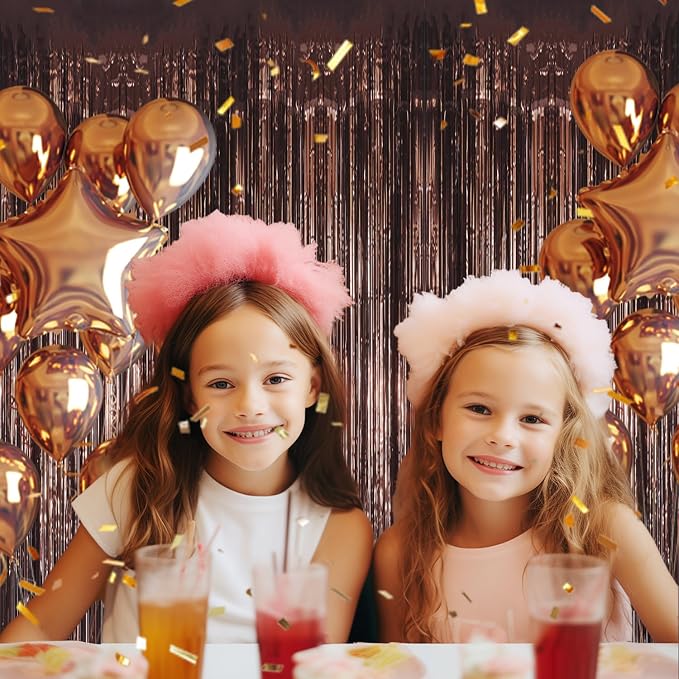 DECOCKRAT 2 Pack Foil Fringe Backdrop - Image 5