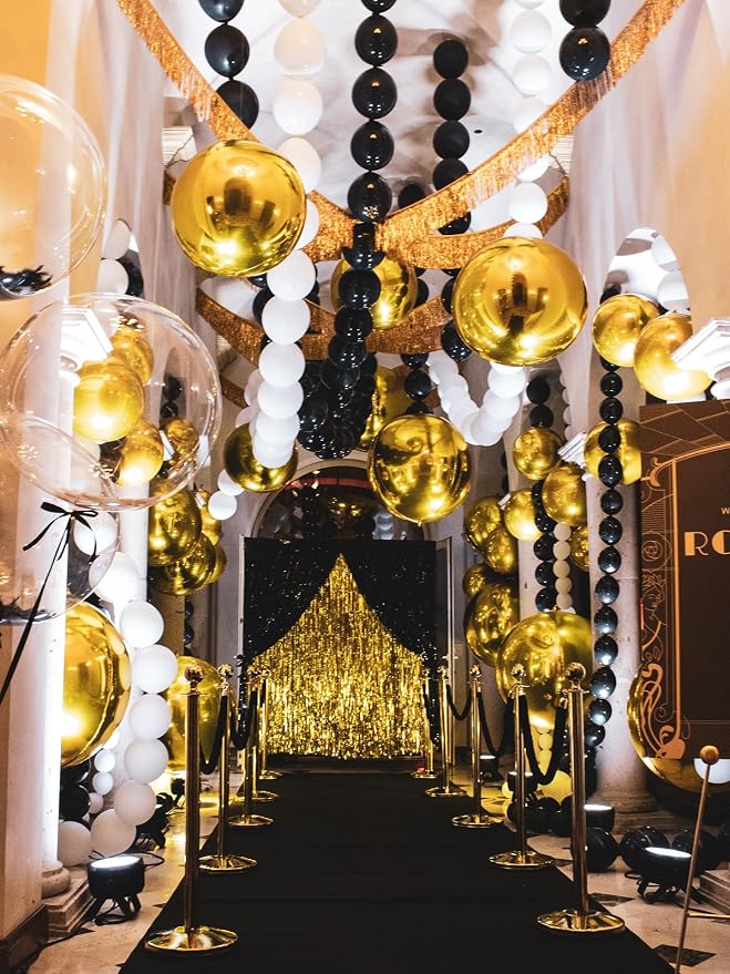 Black Gold Link Balloons - Image 4