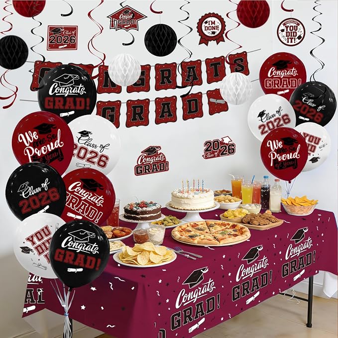 2026 Graduation Party Supplies Kit - Image 7