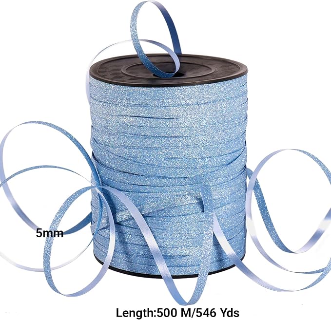 600 Yards Curling Ribbon, Balloon String Roll Ribbon and Bows - Image 6