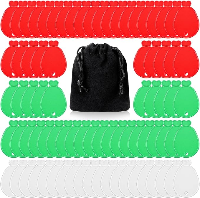 Lenwen 80 Pcs Balloon Weights Plastic Colorful Weights by Lenwen