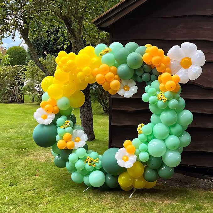 110pcs Yellow Balloons 12 Inch Latex Balloon - Image 5