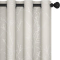 Deconovo Living Room Curtains 72 Inches Long, Thermal Insulated, Room Darkening by Unknown