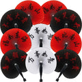 Jetec 30 Pcs Chinese Folding Hand Fans, Oriental Japanese Paper Handheld Fans by Jetec