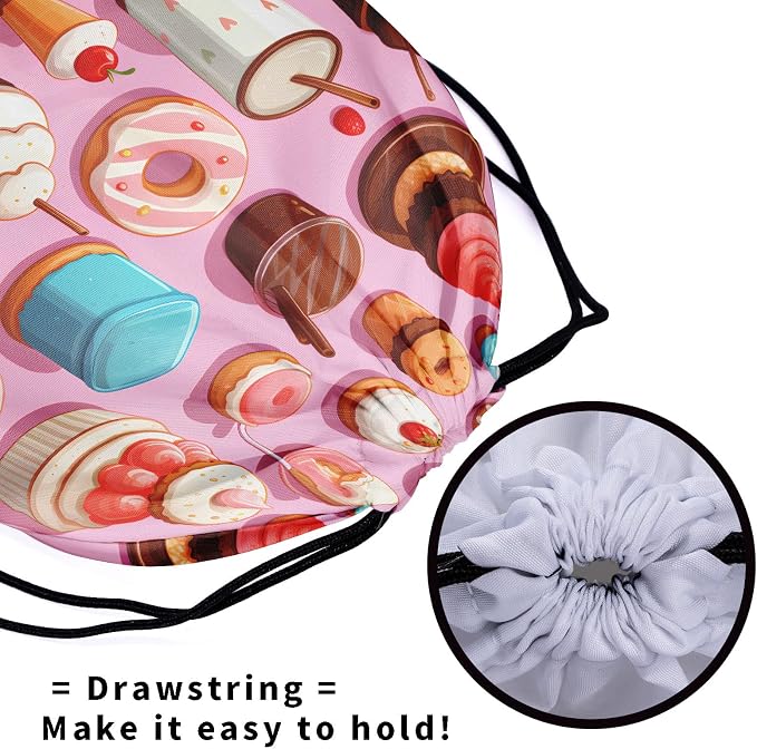 Cute Cupcake Gymnastics Grip Bag - Image 5