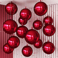 14 Pcs Burgundy Round Foil Balloons Halloween Maroon 4D Ball Balloons | by Froova