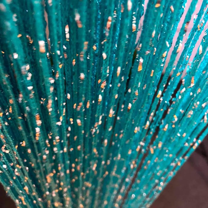 2 Pack 39 x 79 Inch Beaded Curtain String Door Curtains, Hippie Room Decor - Image 5