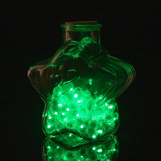 50pcs LED Green Balloon Lights, Round LED Mini Lights - Image 3