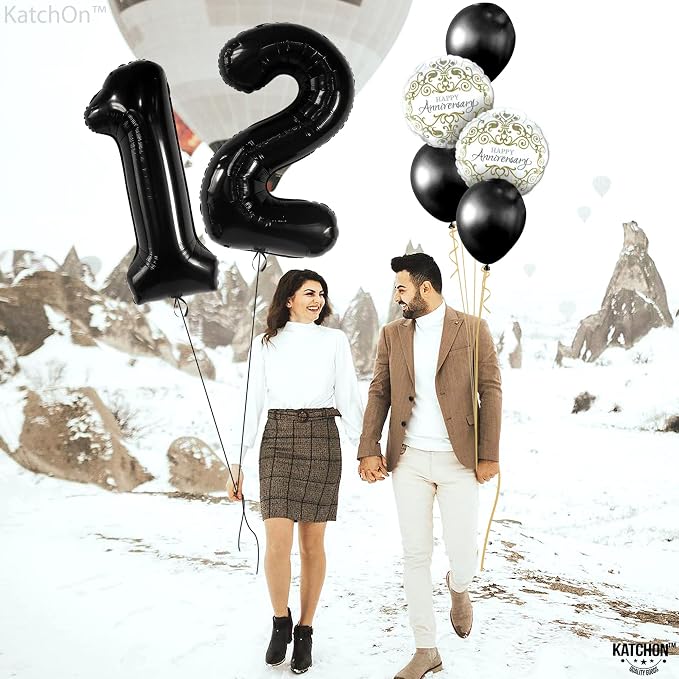 KatchOn, Helium Supported, Self Sealing, Includes 32ft Ribbon & Straw - Image 7