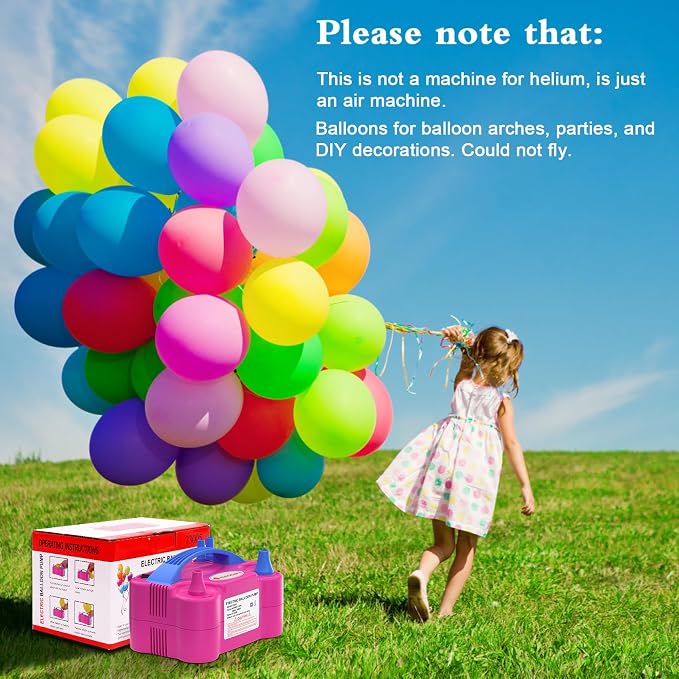 IDAODAN Balloon Arch Kit and Balloon Pump, Balloon Arch Stand - Image 7