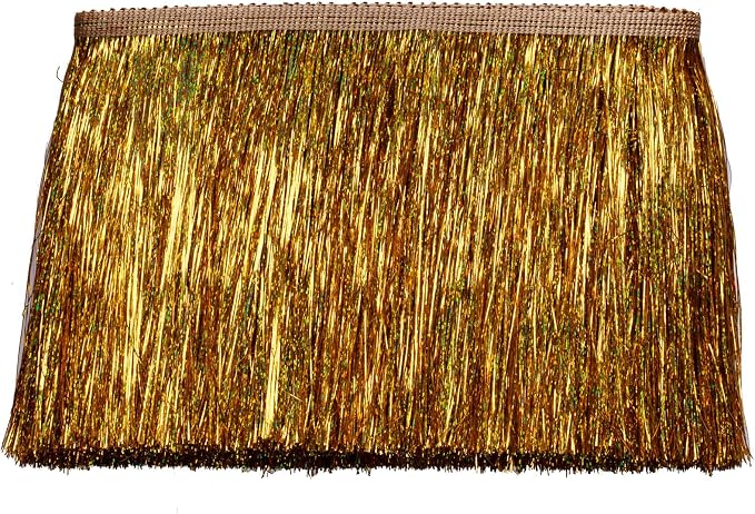 Tinsel Fringe Trim Tinsel Fringes 5 Yards 6Inch/8Inch by AMZTKDIY