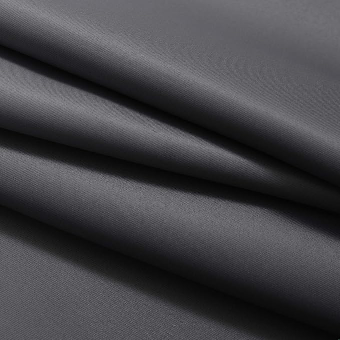 Yakamok Room Darkening Ombre Curtains 36 Inch Length, Light Blocking Grommet - Image 5