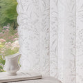 Anmao Vintage Lace Curtains 63 Inches Long 2 Panels Set, Romantic Elegant Light by Anmao