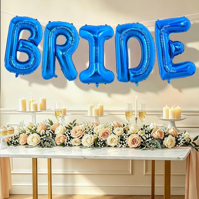 BRIDE Balloons Bachelorette, 40 Inch Foil Mylar, Helium-fillable, - Image 7