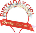 CIEHER Birthday Girl Headband Birthday Crown by CIEHER