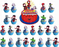25PCS Cake Toppers Cupcake Toppers Cake Decorations Birthday Party Supplies by Unknown