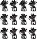 Metallic Plastic Wrapped Balloon Weights Party Decorations 12 Pcs by RoyalHouse