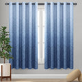 DWCN Ombre Blackout Curtains for Living Room by DWCN