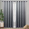 DWCN Grey Ombre Blackout Curtains by DWCN
