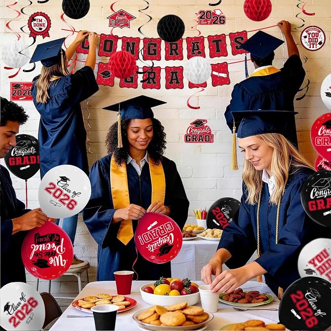 2026 Graduation Party Supplies Kit - Image 6