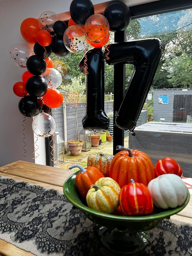 17 Balloon Numbers 40Inch for 17th Year Old Birthday Decorations, Inflation - Image 2