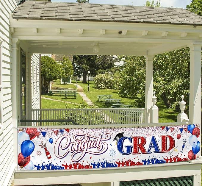 2026 Graduation Decorations-Large Congrats Class of 2026 Banner Congrats Grad - Image 6