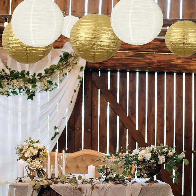 20Pcs Paper Lanterns Decorative - Image 7