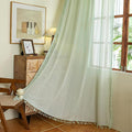 Sutuo Home Boho Curtains for Bedroom Dining Room, Bohemian Crochet Lace Hollow by SutuoHome