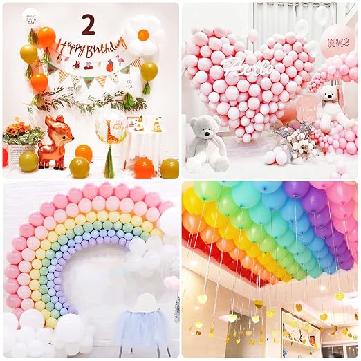 HANWER 200 PCS Glue Points for Balloons, Removable Sticky Point Tape, Adhesive - Image 5