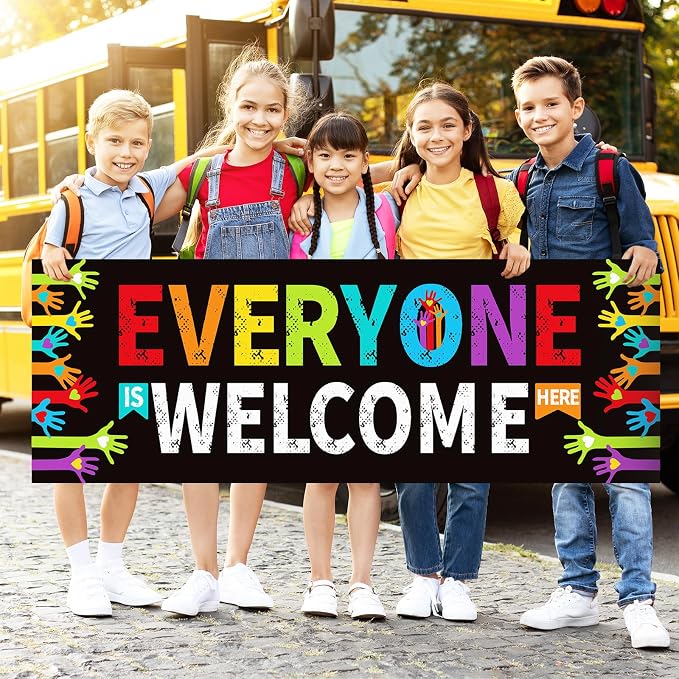 COCHIE Classroom Decorations Welcome Banner Poster - Image 4