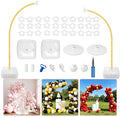 Balloon Arch Kit, Free Bending 8.2FT & 5FT Half Balloon Arch Stand | PVC Frame by Unknown