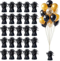 25 PCS Metallic Wrapped Balloon Weights Black Heavy Balloon Weight by SPFYunion
