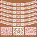 TaoBary 6 Pcs Papel Picado Mexican Wedding Cielito Lindo Party Decor 118 Feet by TaoBary