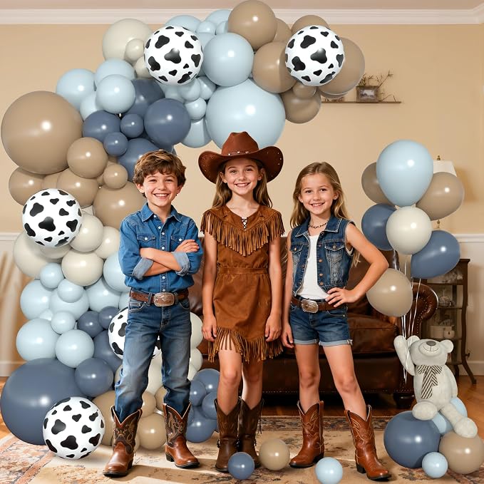 Amandir 153pcs Cowboy Balloon Arch Garland Kit Different Sizes | 18 12 10 5inch - Image 5