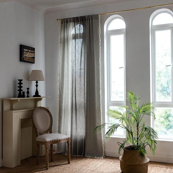 Sutuo Home Boho Curtains 108 inch - Image 7