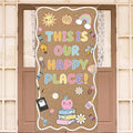 Tudomro Kraft Pastel Banner Back to School Backdrop Decor 71 x 35 Inch Kraft by Tudomro